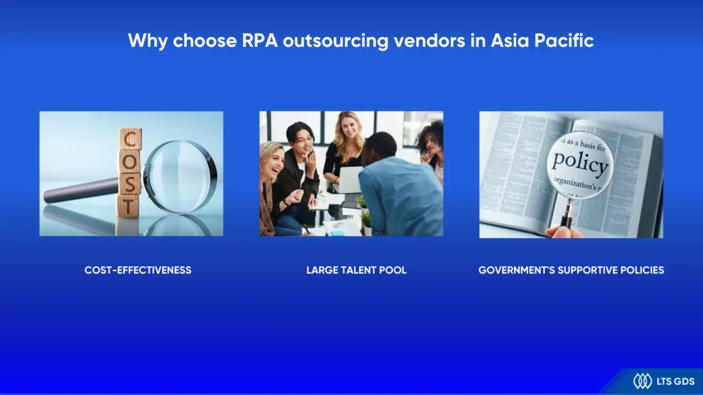 Why choose RPA outsourcing vendors in Asia Pacific 