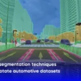 [Data Annotation] Apply segmentation techniques to annotate automotive datasets 