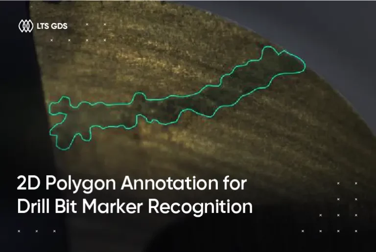 2D Polygon Annotation for Drill Bit Marker Recognition