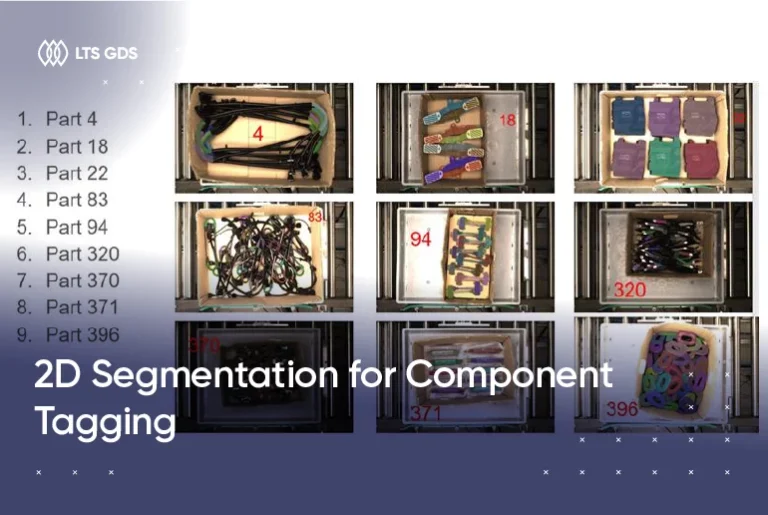 2D Segmentation for Component Tagging